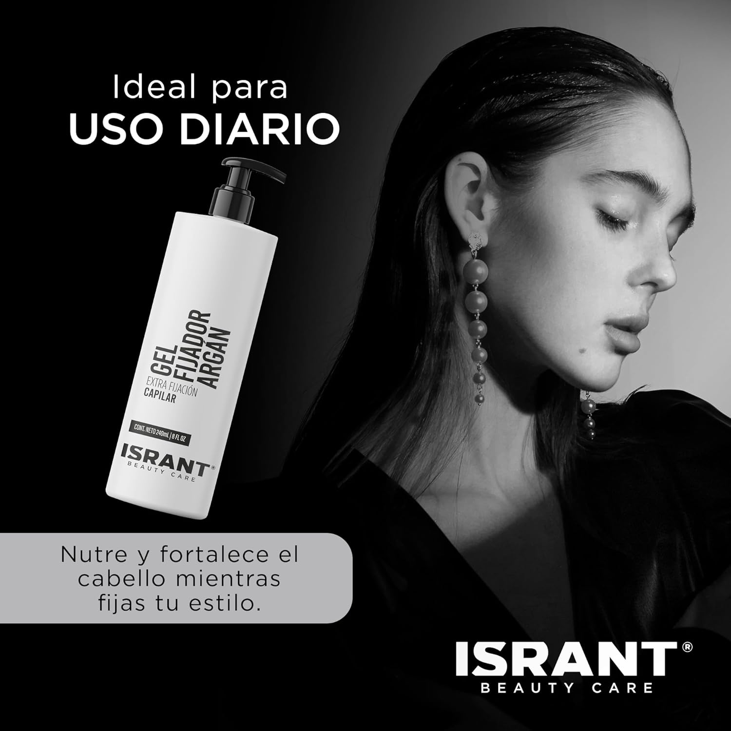 Gel Fijador Argán Extra Fijación ISRANT®