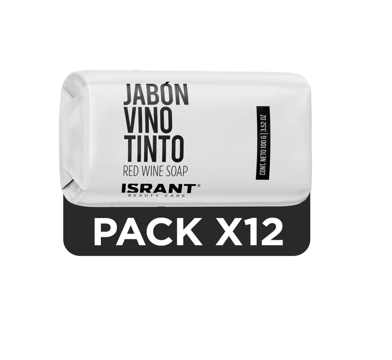 Jabón Vino Tinto (Red Wine Soap) Reafirmante 100g