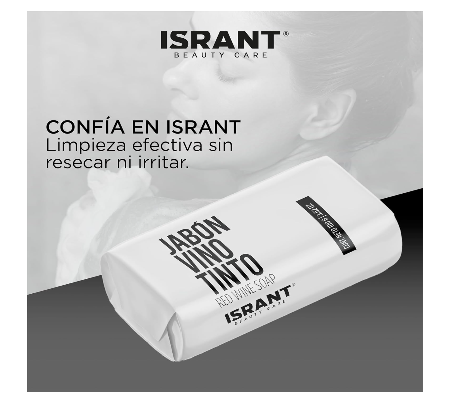 Jabón Vino Tinto (Red Wine Soap) Reafirmante 100g